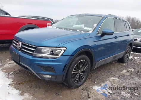 2018 Volkswagen Tiguan 2.0T Se/2.0T Sel из США, поврежденный, VIN 3VV2B7AX9JM054422